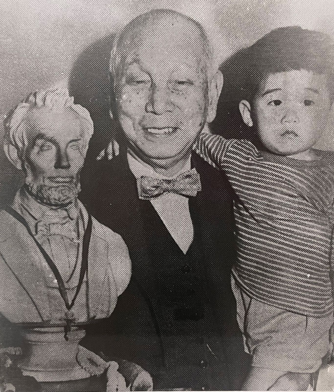 Takie Okumura before baptism at 20 years old
