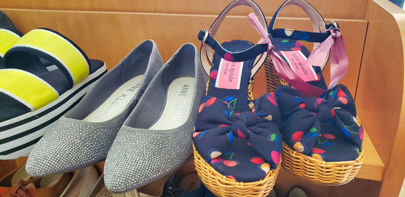 Shoes available at the Makiki Christian Church Thrift Shop